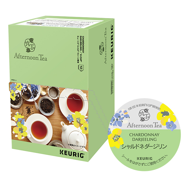 KEURIG K-Cup キューリグ Kカップ Afternoon Tea アフタヌーンティー シャルドネダージリン 12個入
