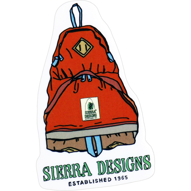 SIERRA DESIGNS シエラデザインズ STICKER ステッカー 1枚入り