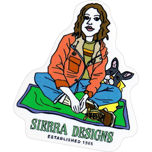 SIERRA DESIGNS シエラデザインズ STICKER ステッカー 1枚入り
