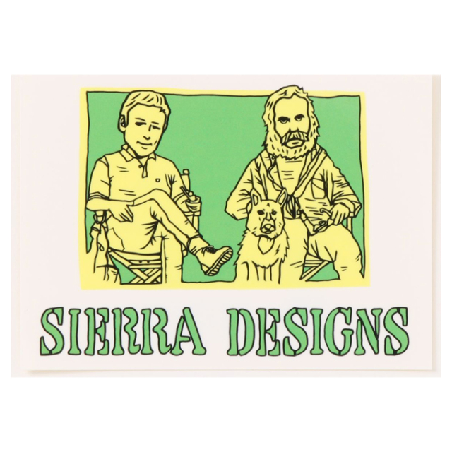 SIERRA DESIGNS シエラデザインズ STICKER ステッカー 1枚入り