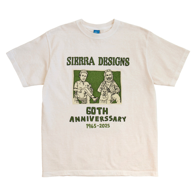 SIERRA DESIGNS シエラデザインズ Good On × SIERRA DESIGNS GEORGE AND BOB TEE 931007/Natural
