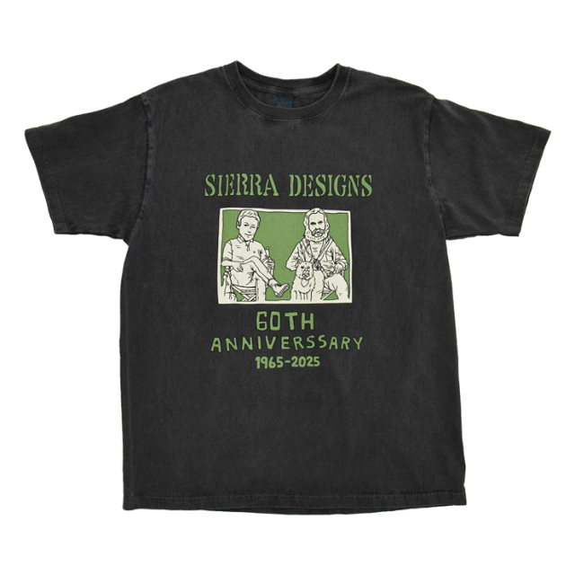 SIERRA DESIGNS シエラデザインズ Good On × SIERRA DESIGNS GEORGE AND BOB TEE 931007/Black
