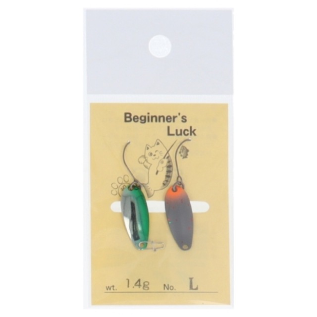 【在庫限り お買い得品】 ビギナーズラックスプーン 1.4g L【メール便可】