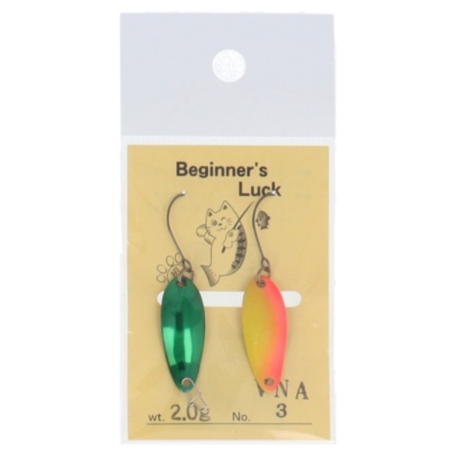 【在庫限り お買い得品】 ビギナーズラックスプーン 2g VNA-3【メール便可】