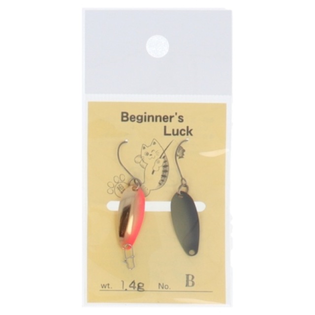 【在庫限り お買い得品】 ビギナーズラックスプーン 1.4g B【メール便可】