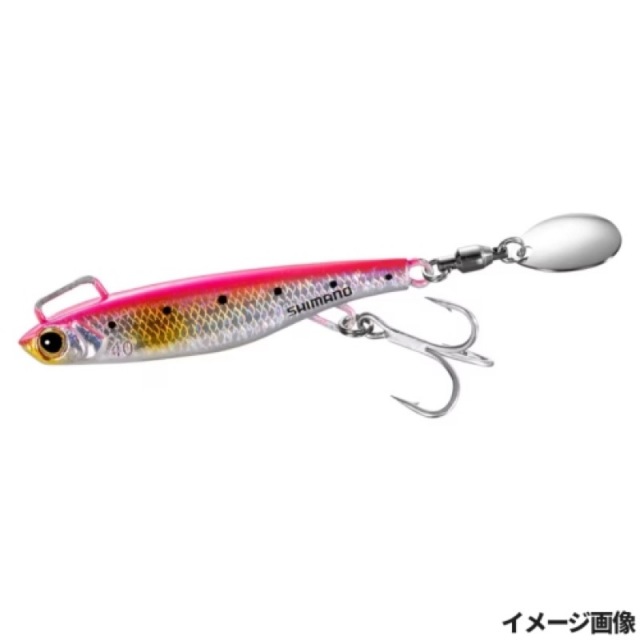 【在庫限り お買い得品】 シマノ(SHIMANO) コルトスナイパー アオモノブレード 40g 007 Sピンクイワシ JW-040W【メール便可】