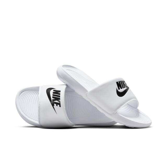 NIKE ナイキ サンダル ウィメンズ VICTORI スライド ウィメンズ ホワイト/ブラック/ホワイト CN9677-100