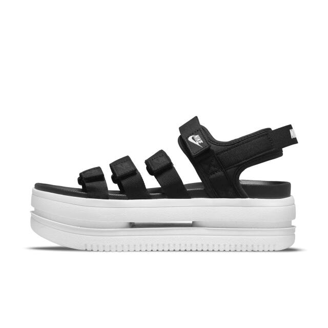 NIKE ナイキ ウィメンズ アイコン クラシック サンダル BLACK/WHITE-WHITE DH0223-001