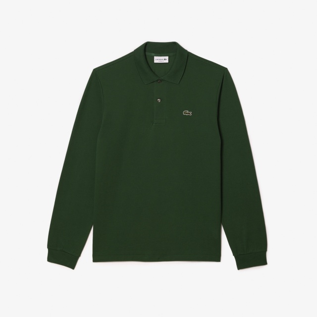 LACOSTE ラコステ オリジナルフィット 長袖 ポロシャツ メンズ L1312DL/001 ホワイト