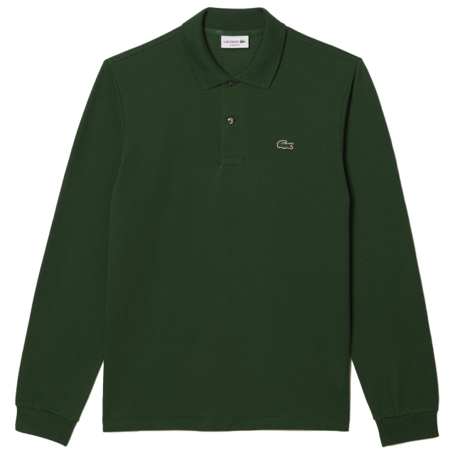 LACOSTE ラコステ オリジナルフィット 長袖 ポロシャツ L1312MJ-99/132 グリーン