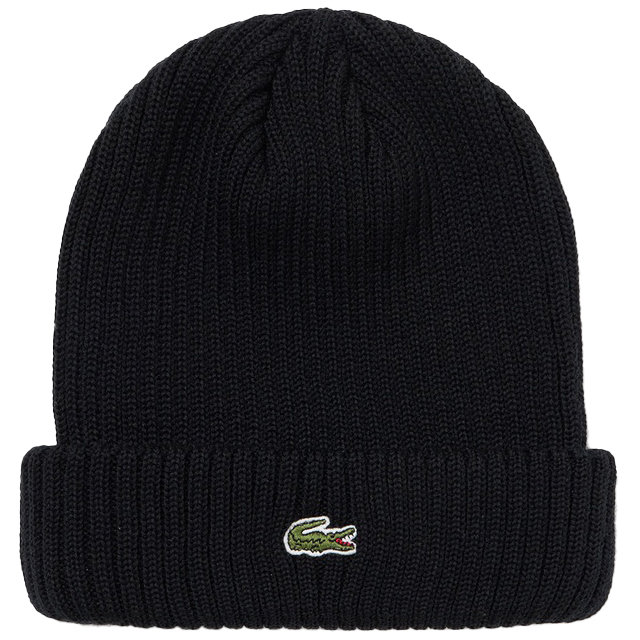 LACOSTE ラコステ ウールリブニットキャップ RK032J