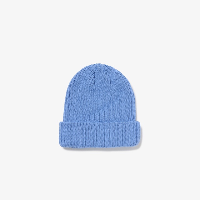 LACOSTE ウールリブニットキャップ RK032J HBP ライトブルー