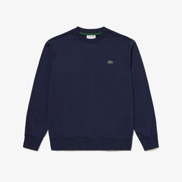 LACOSTE ラコステ プレミアムスウェットクルーネック SH6913/166 ネイビー