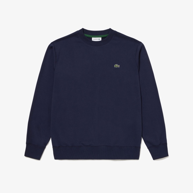 LACOSTE ( ラコステ ) プレミアムスウェットクルーネック SH6913/166 ネイビー