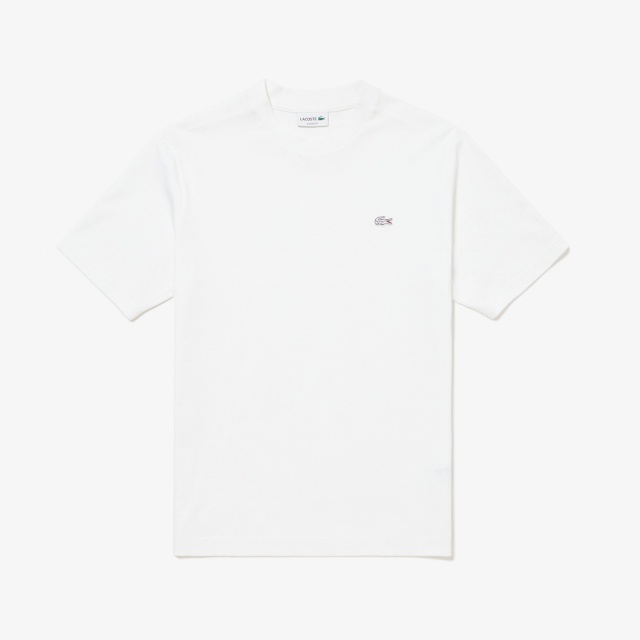 LACOSTE ラコステ アウトラインクロッククルーネックTシャツ ( 半袖 ) TH5582/001 ホワイト