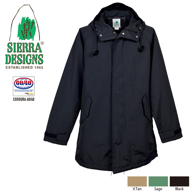 SIERRA DESIGNS (シエラデザインズ) CORDURA 60/40 FISHTAIL PARKA フィッシュテイルパーカー 621008