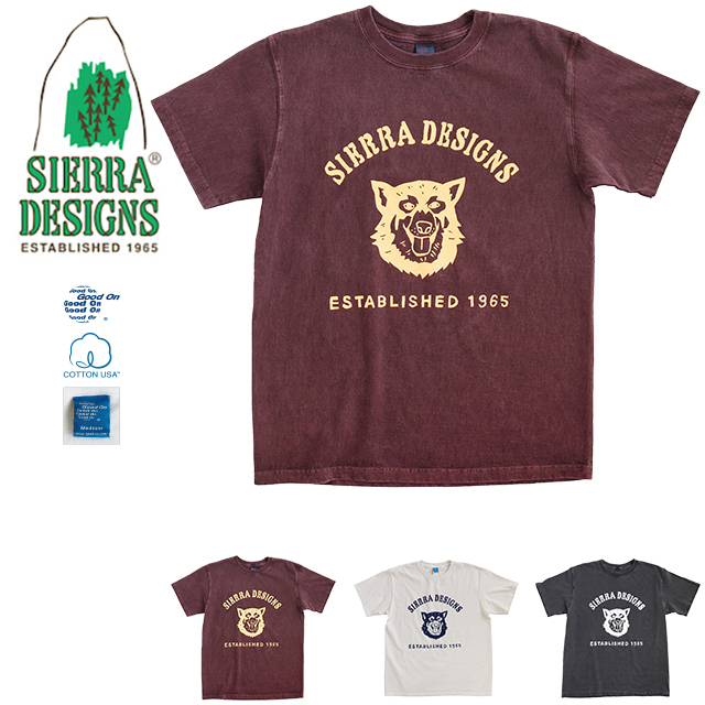 SIERRA DESIGNS シエラデザインズ Good On × SIERRA DESIGNS DOG TEE 931001