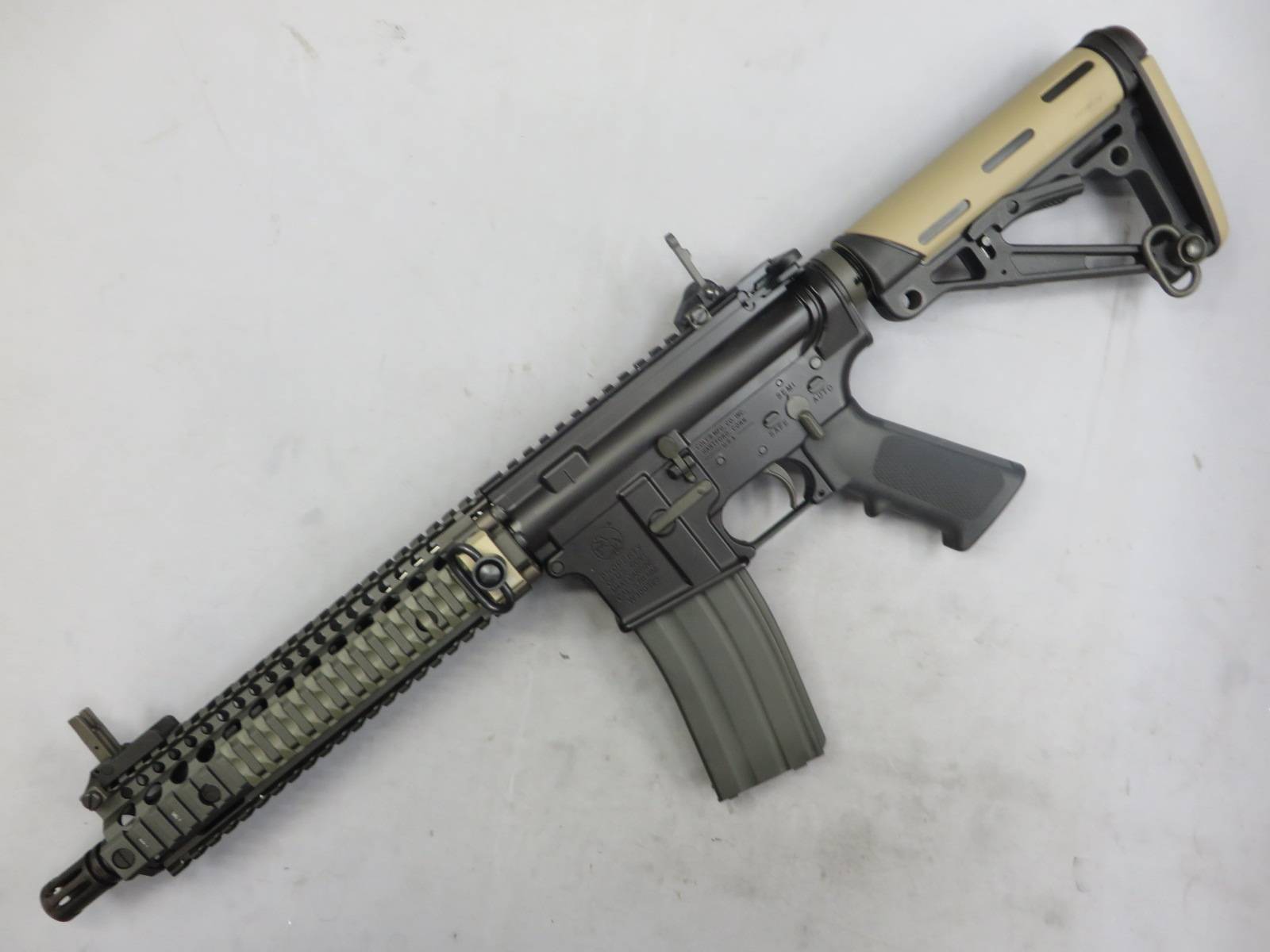 【GHK】MK18 Mod1 CO2 (Daniel Defense Official Licensed)・ショップ（オルガエアソフト）コンプリート カスタム