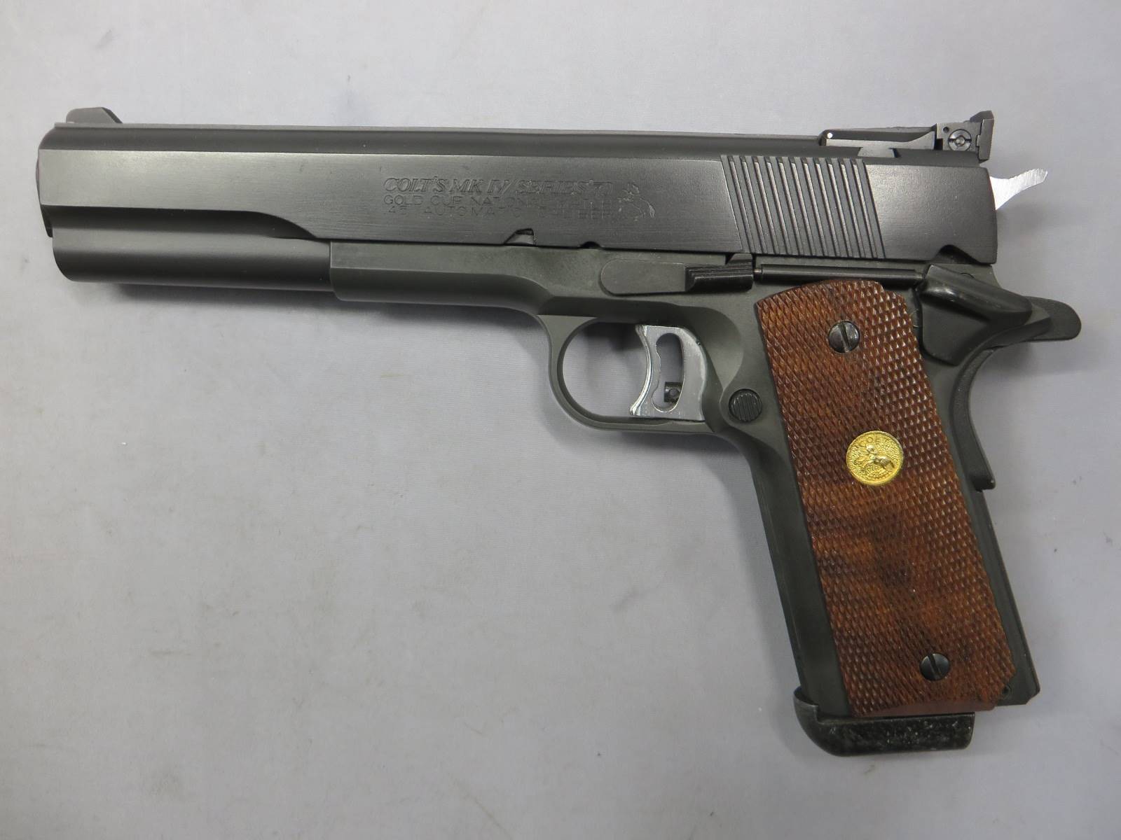 【MGC】コルトMK4 シリーズ70 ゴールドカップ ナショナルマッチ 6in HW ミルコートフィニッシュ　モデルガン