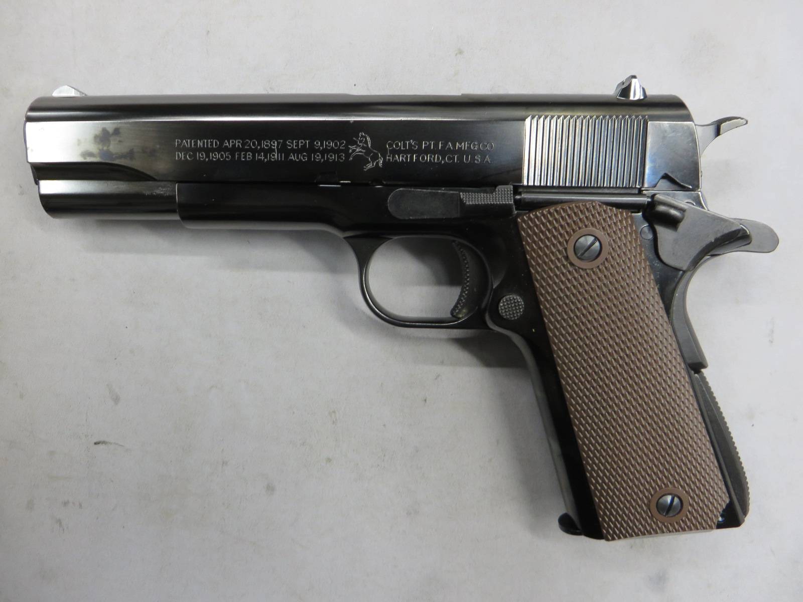 【マルシン】コルト ガバメント M1911A1 Wディープブラック X-PFC   モデルガン