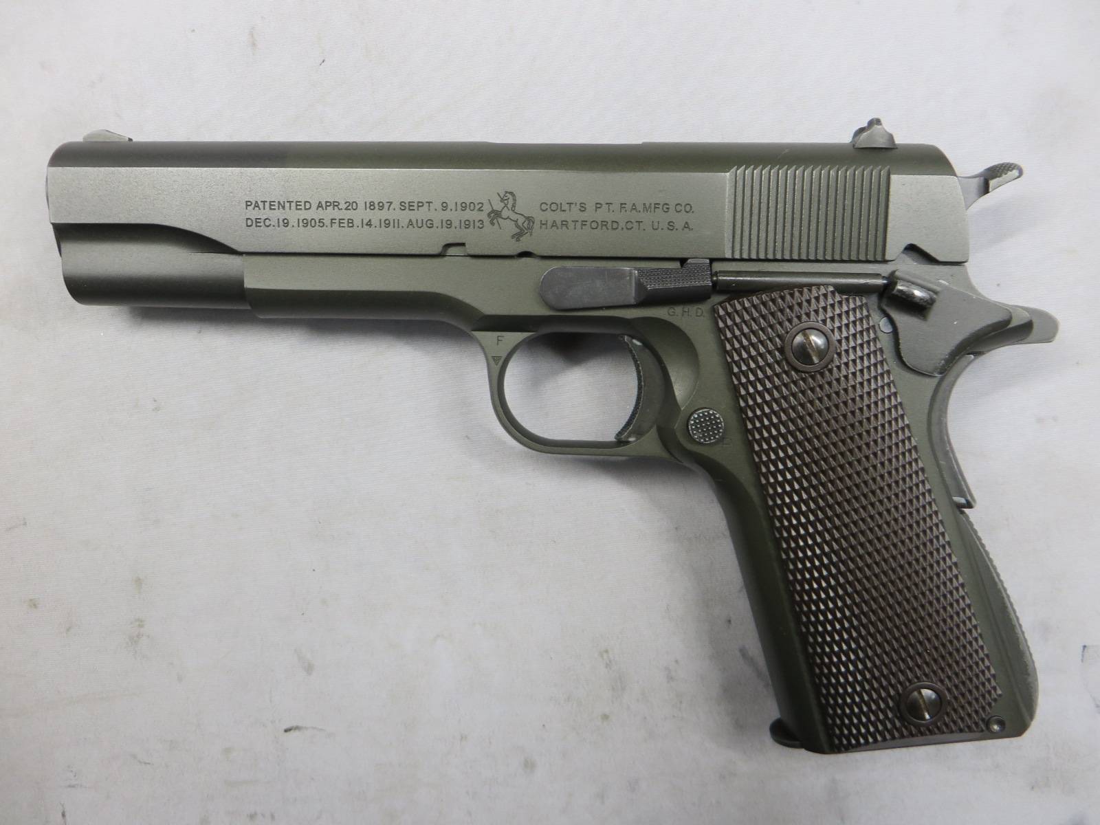 【エラン】コルト M1911A1 ミリタリーモデル モデルガン