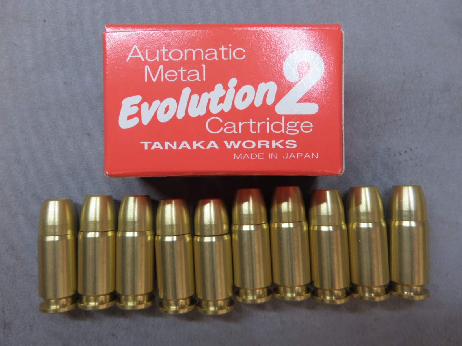 【タナカ】9ｍｍ メタル エボリューション 2・オートマチック カートリッジ
