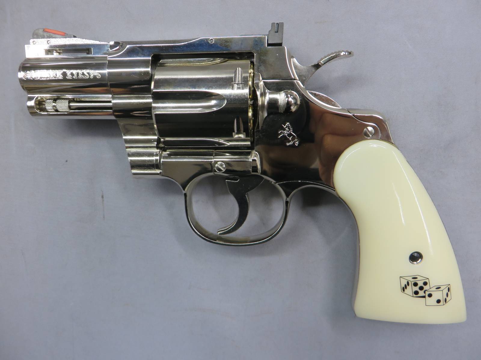 【タナカ】コルトパイソン スネークアイズ 2.5in R-model ニッケル