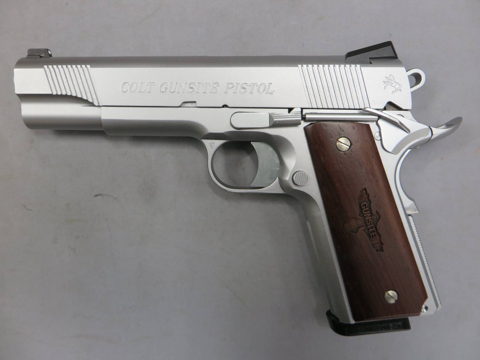 【ウエスタンアームズ】SCW コルトガンサイトピストル　オールシルバー