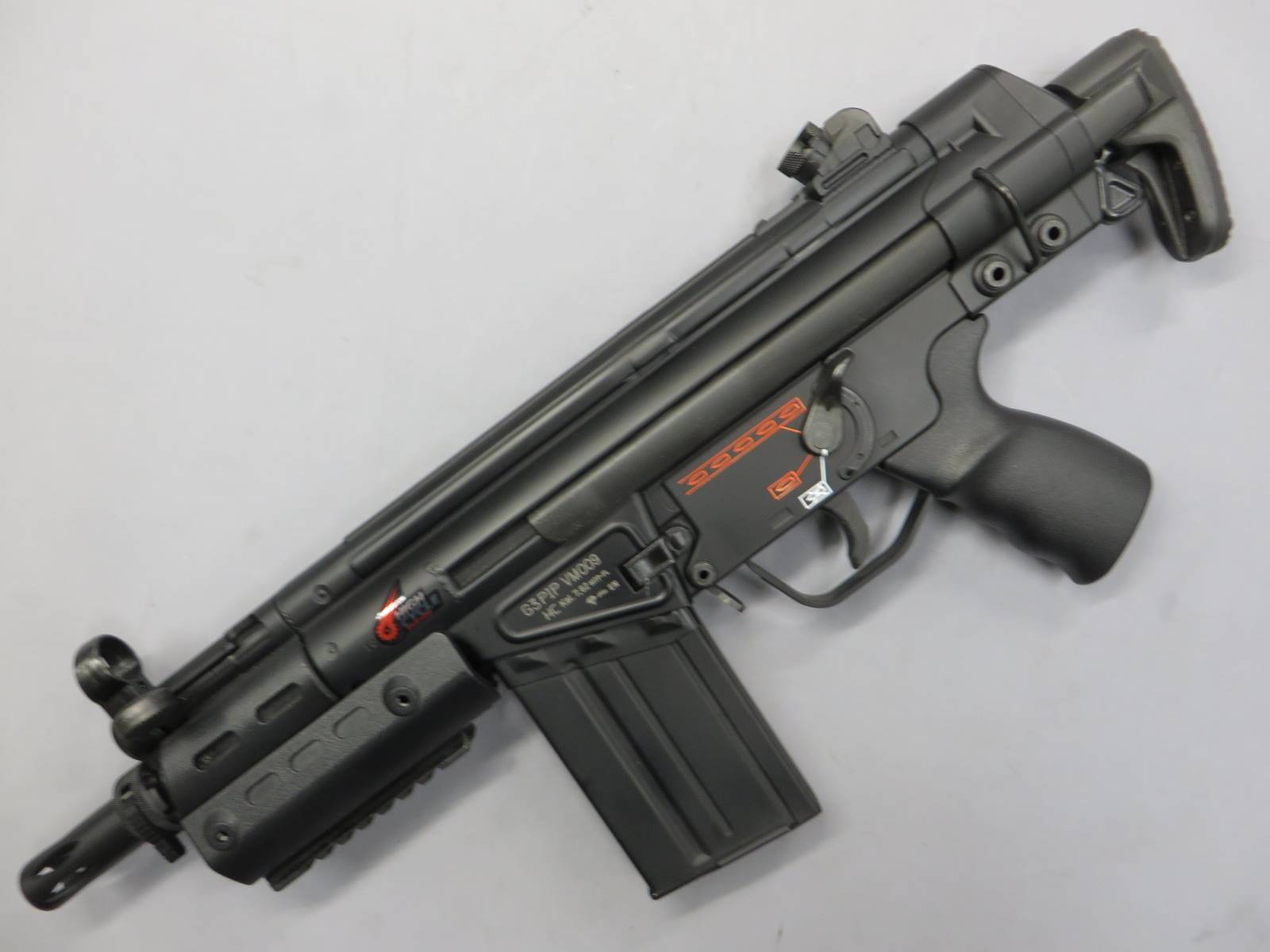 【東京マルイ】G3 SAS HC (ハイサイクルカスタム）・マウント・サイドレイル