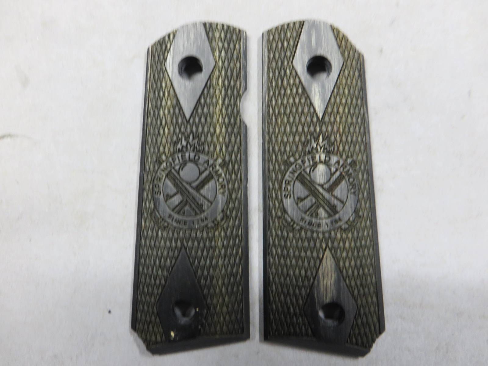 【アルタモント】SpringField Armory Cross Cannon Dia-Checkered コンパクト・オフィサー グリップ