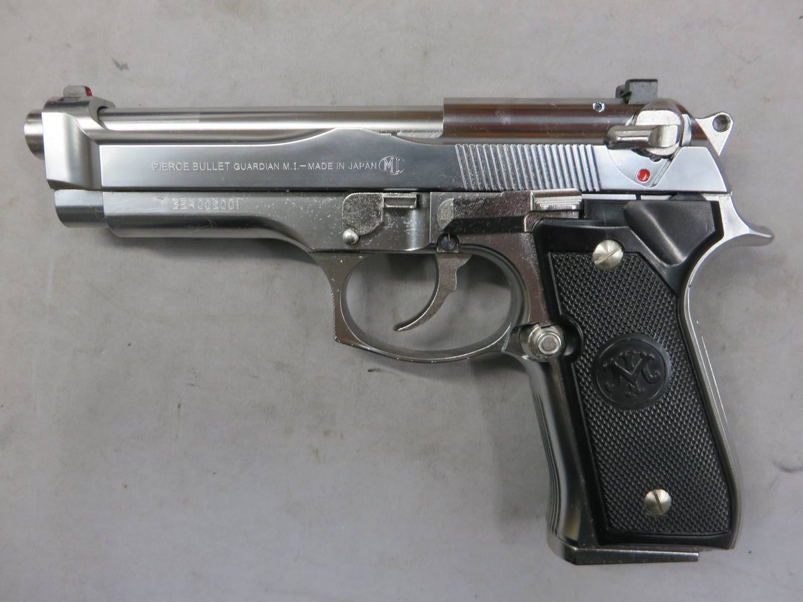 【マルシン】M92ブリガーディア シルバー ABS　モデルガン