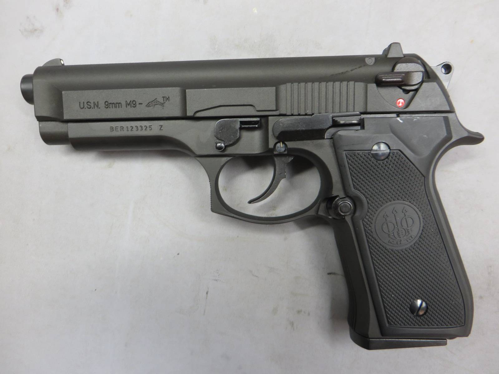 【マルシン】U.S.N 9mm M9 ドルフィン ブラック HW X-PFC モデルガン