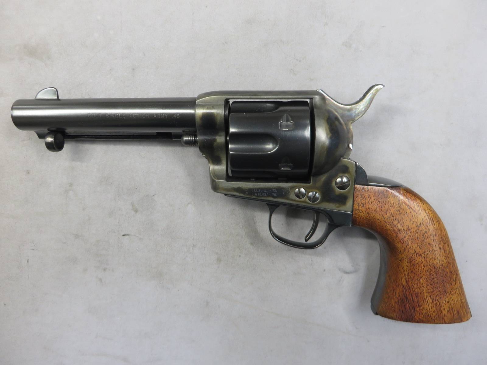 【ハドソン】コルトSAA.45 ピースメーカー シビリアン ケースハードン カスタム　モデルガン