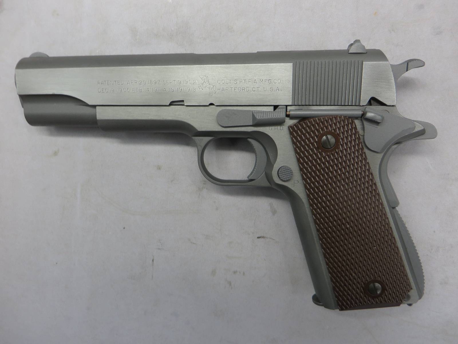 【ウエスタンアームズ】コルト ガバメント M1911A1ミリタリーモデル （ブラスト＆ソリッドフィニッシュ）