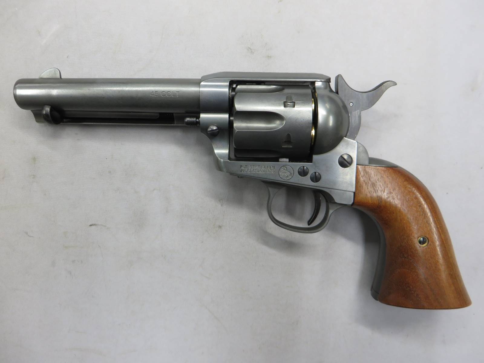 【マルシン】コルトSAA.45 シビリアン エクセレント HW 木製グリップ仕様 Xカートリッジ