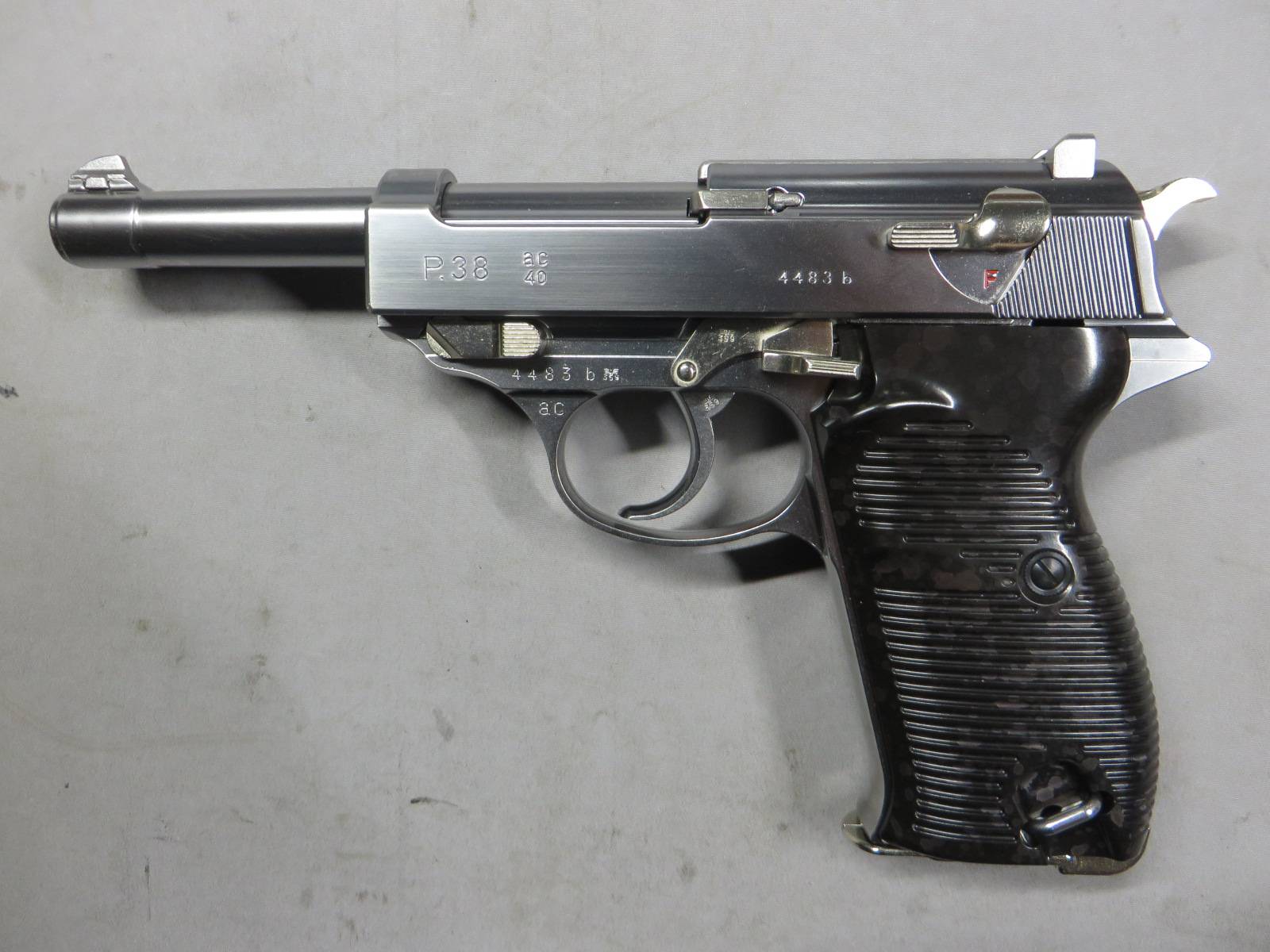 【マルゼン】ワルサーP38 シルバー