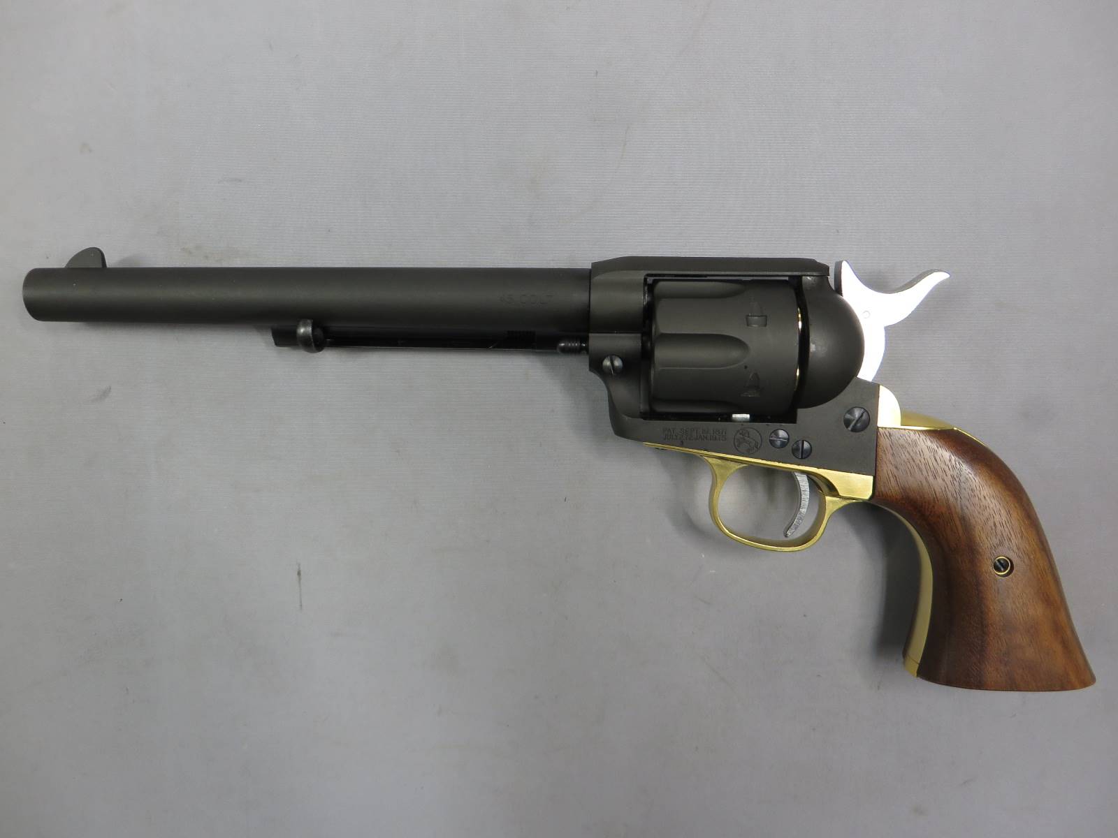 【マルシン】コルトSAA.45 キャバルリー ブラススタイル HW 木製グリップ Xカートリッジ