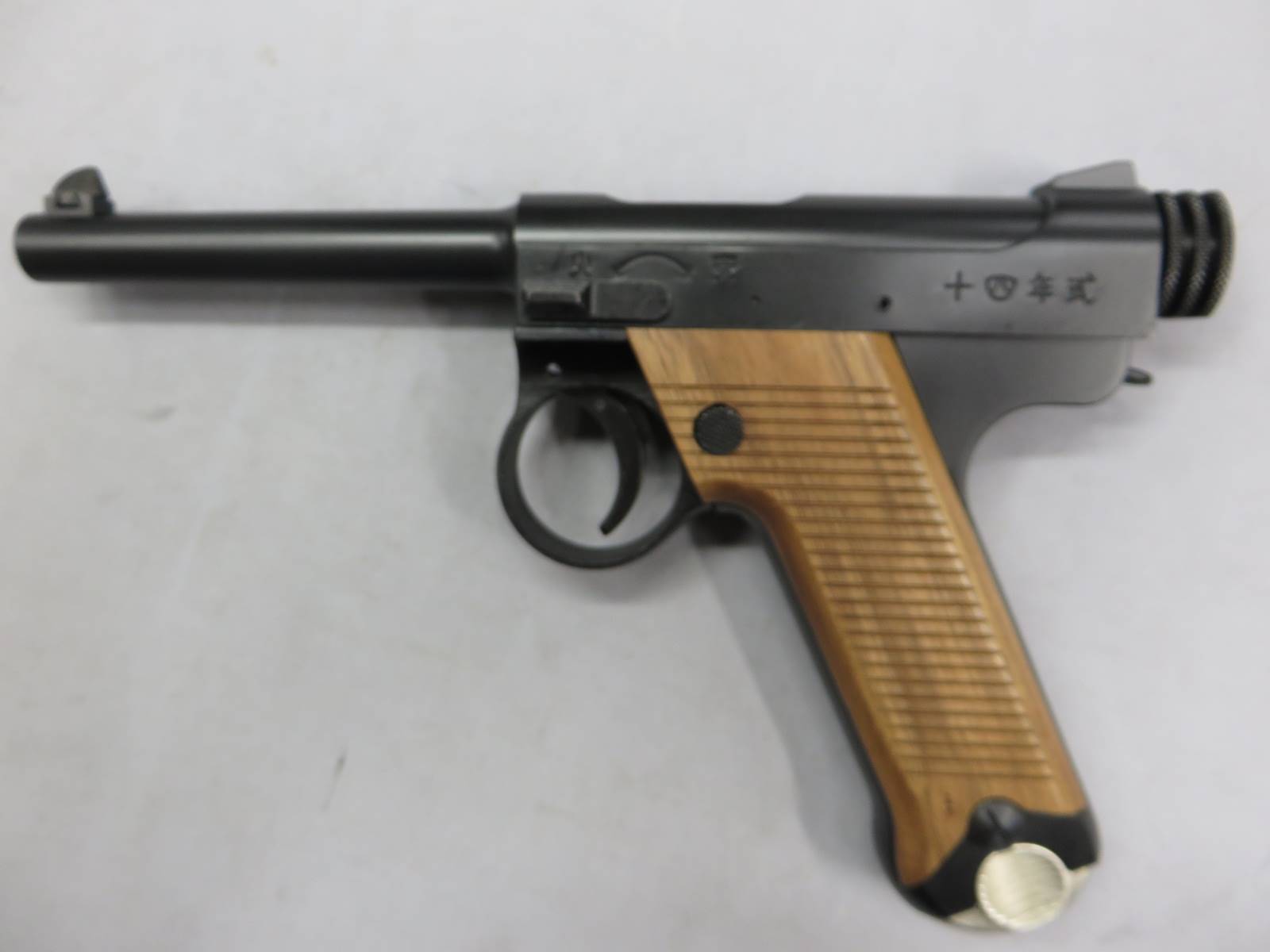 【マルシン】南部14年式 後期型 マットブラック ABS 木製グリップ仕様