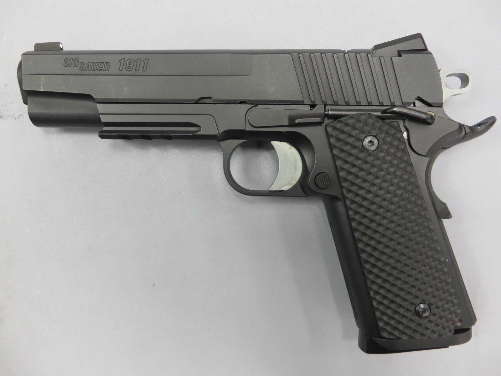 【ウエスタンアームズ】SIG ARMS GSR 1911 ブラックウォーター