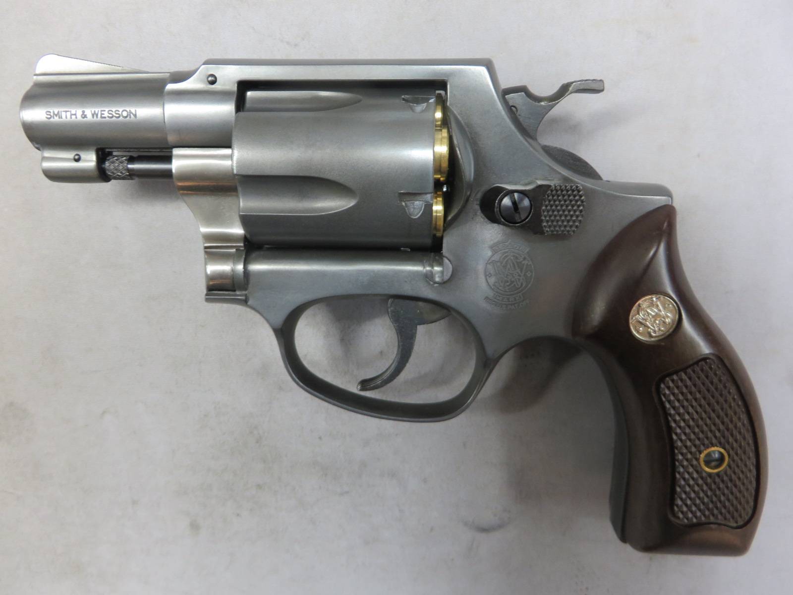 【マルシン】S&W M36 2in エクセレント HW 木目調プラサービスグリップ  リアルXカート