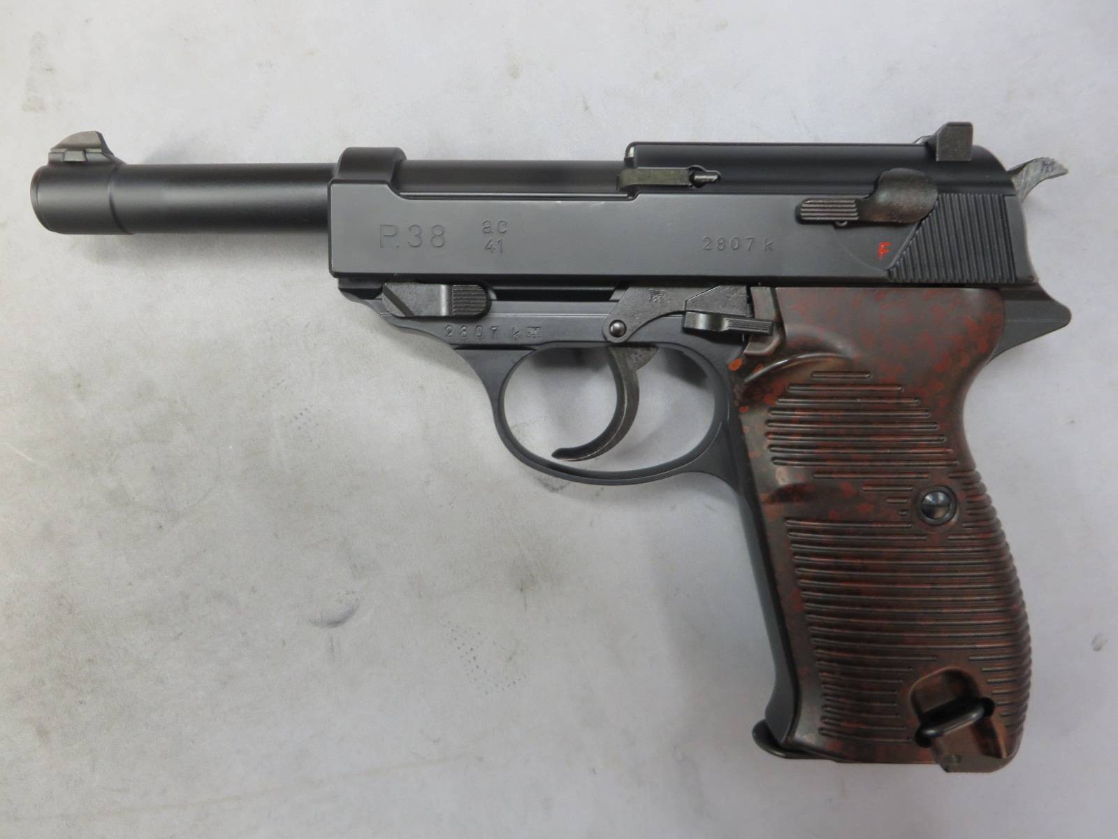 【マルゼン】ワルサーP38 ブラック