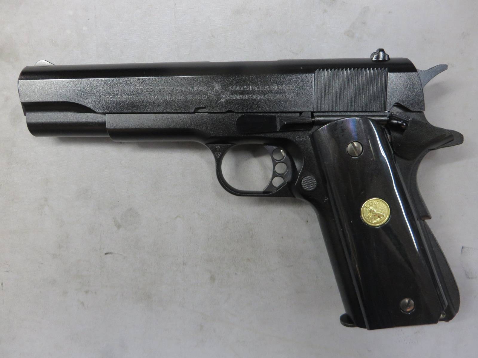 【東京マルイ】ガバメント漆黒ブラック バージョン・キャロムショット