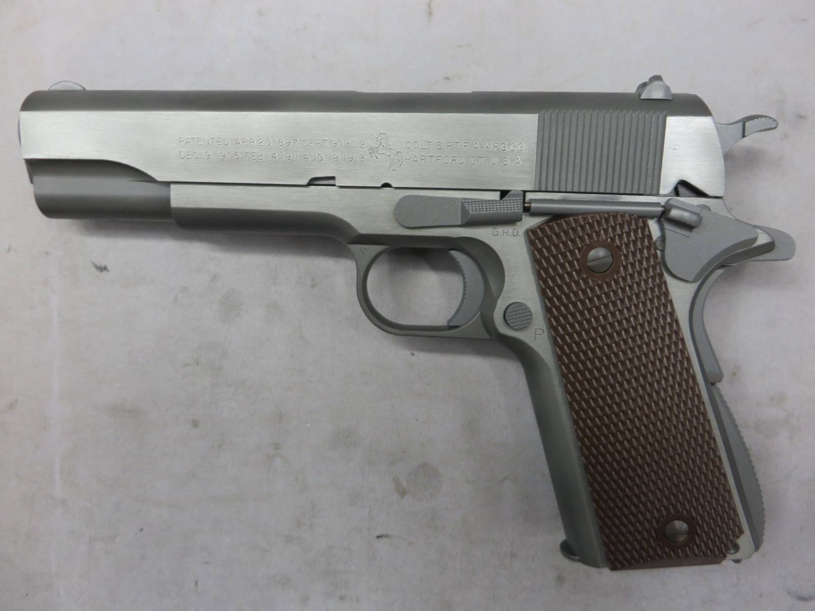 【ウエスタンアームズ】コルト ガバメント M1911A1ミリタリーモデル （ブラスト＆ソリッドフィニッシュ）