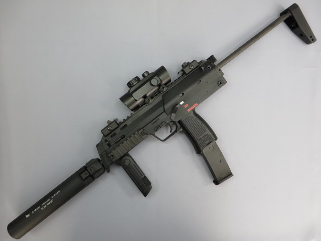 【KSC】 MP7A1 GBB・ダットサイト・QDサイレンサー