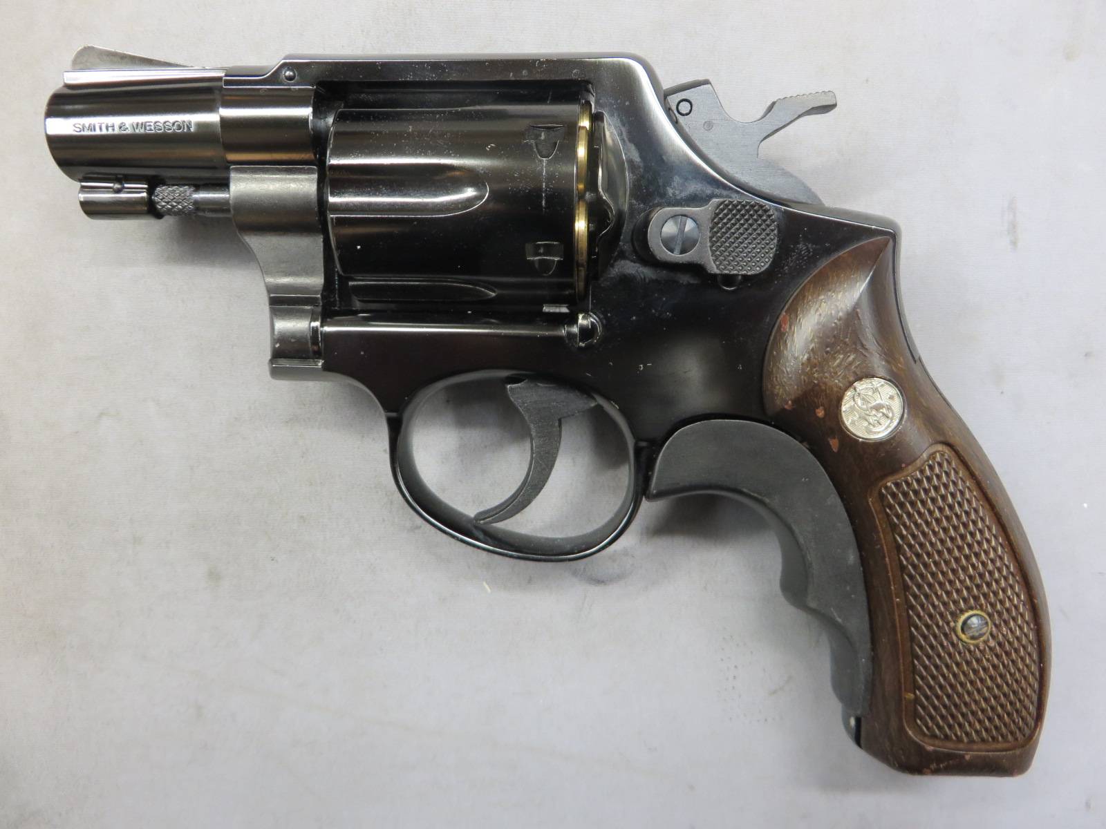 【マルシン】S&W M10 2in WディープブラックABS 木目調プラグリップ仕様 リアルXカートリッジ
