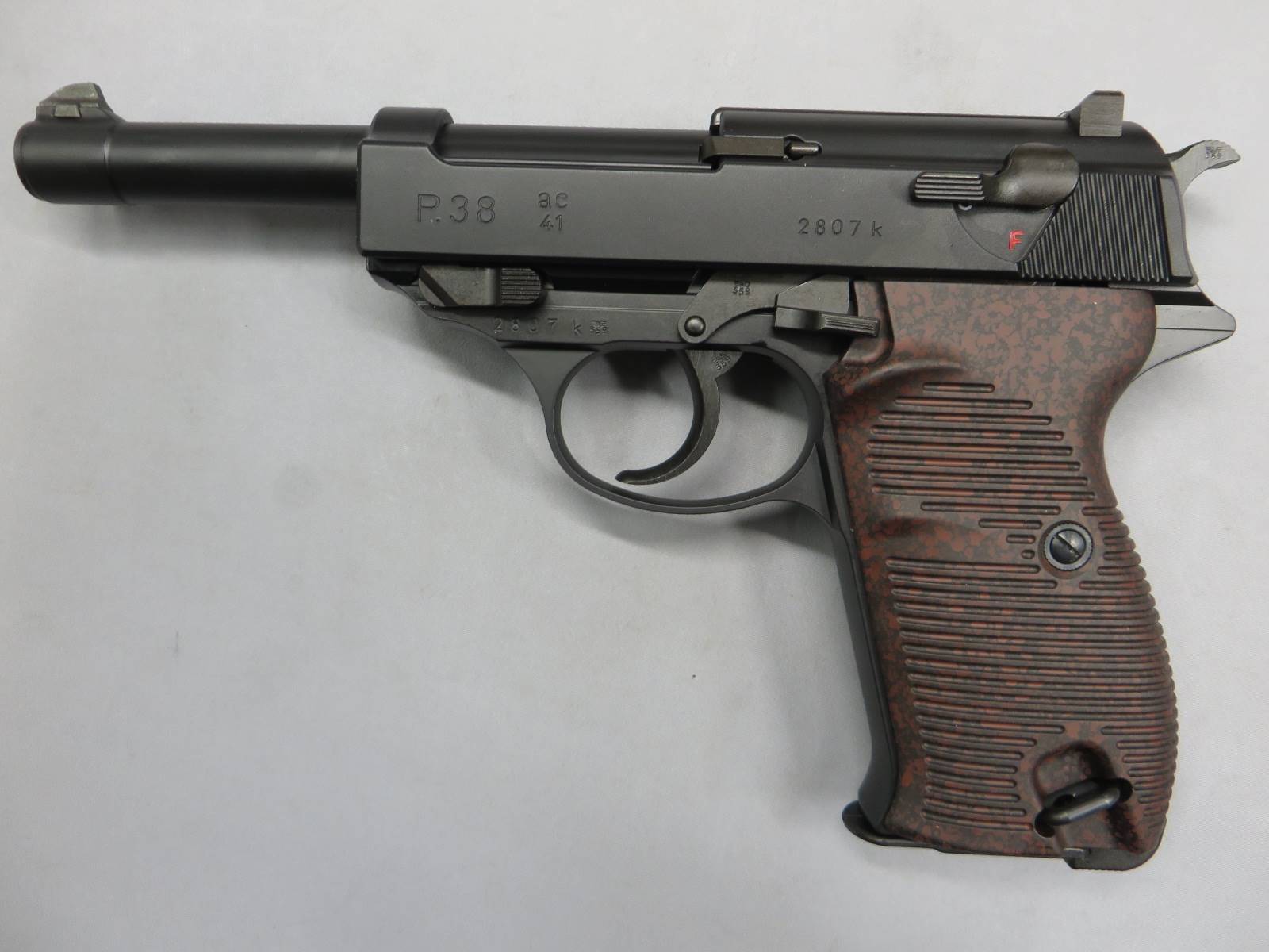 【マルゼン】ワルサーP38 ブラック