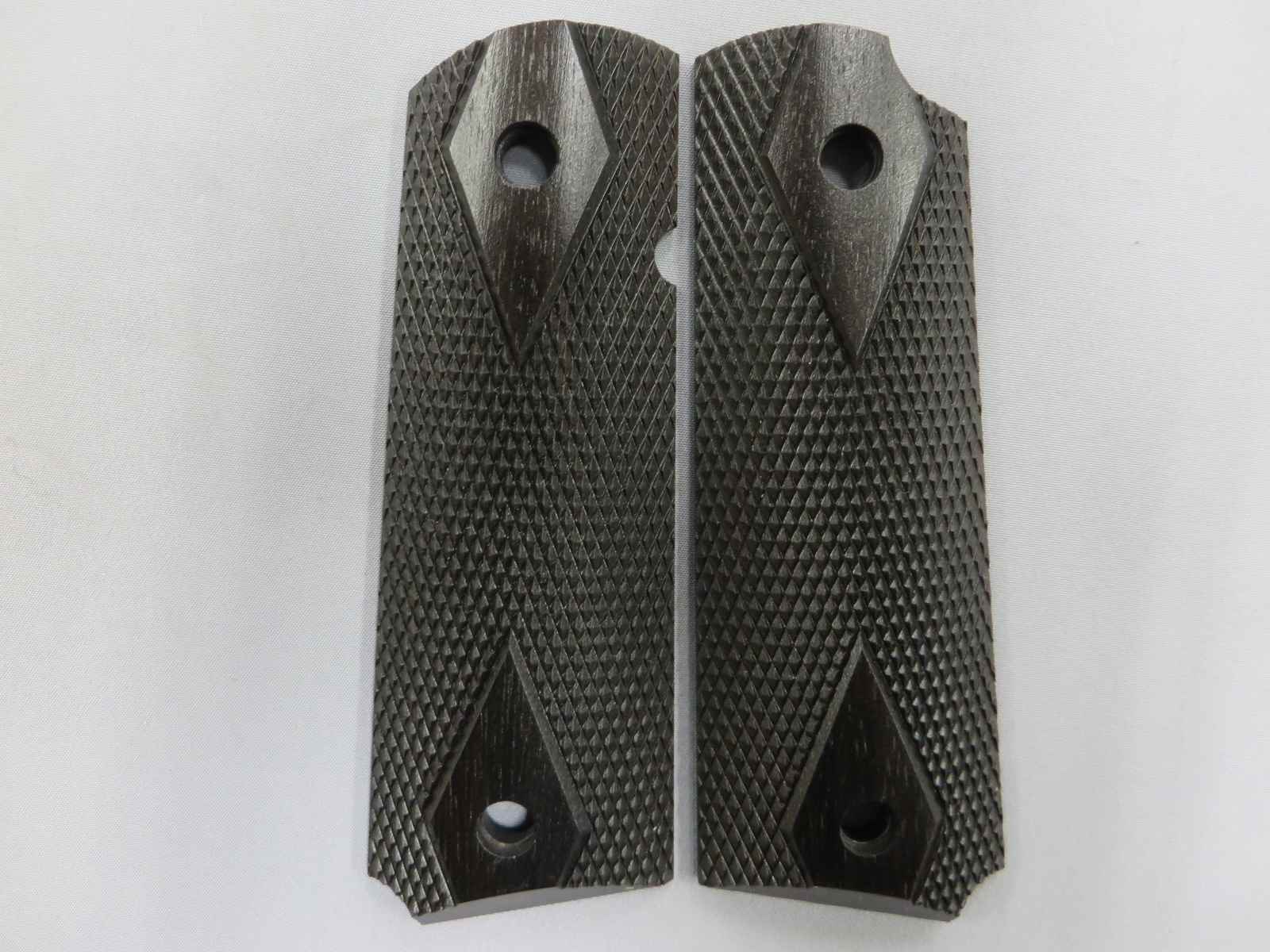 【キムアーレンズ】Gaboon Ebony ダイヤチェッカー ブラッドウド フルサイズ グリップ