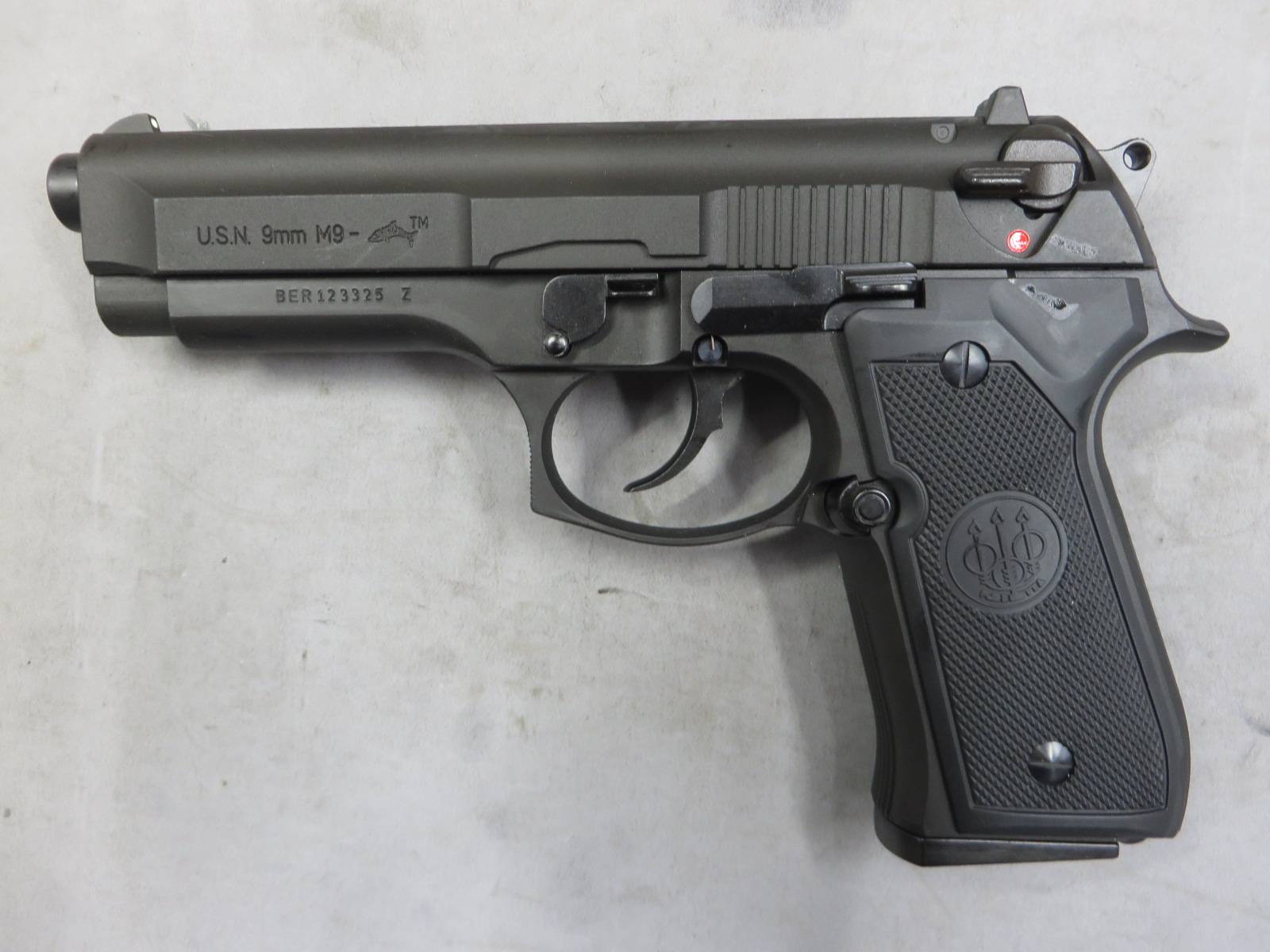 【マルシン】U.S.N 9mm M9 ドルフィン ブラック HW X-PFC モデルガン