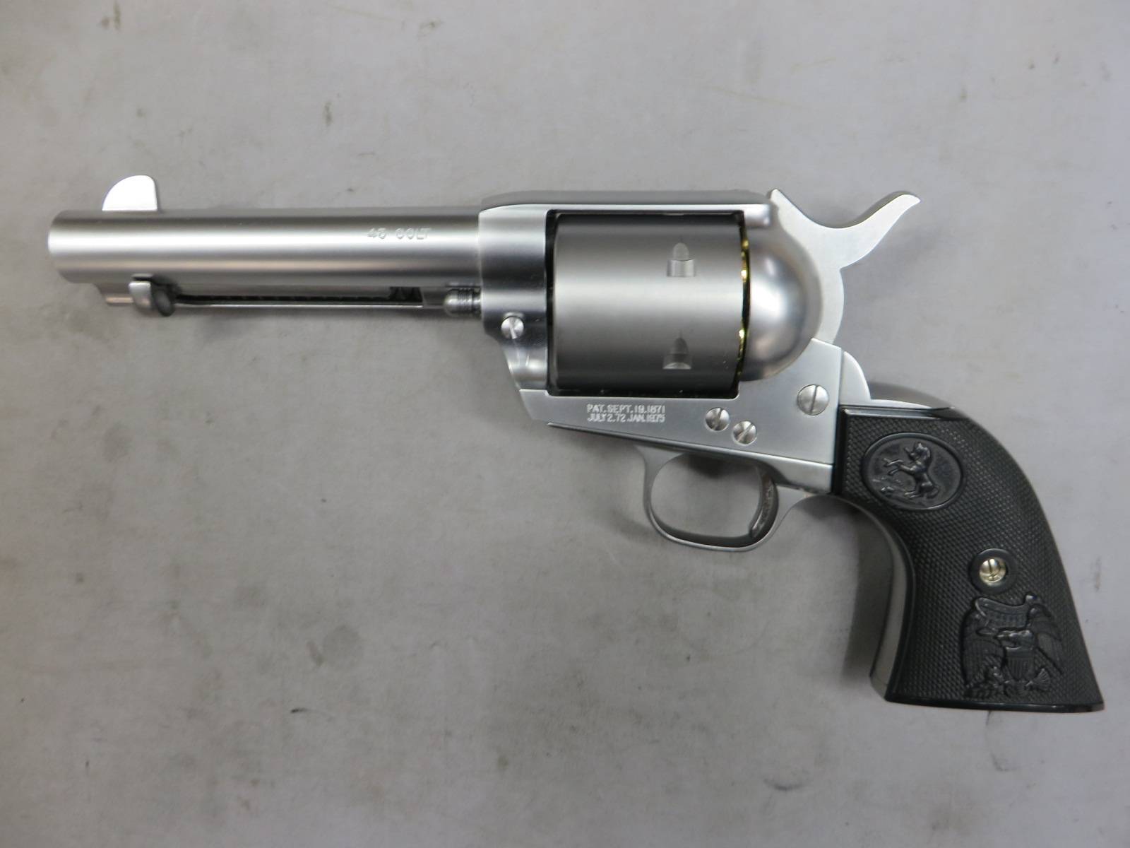 【タナカ】コルトSAA.45 2nd Gen 4-3/4in シビリアン シルバー ABS  ノンフルートシリンダー PEGASAS2(ペガサス2)