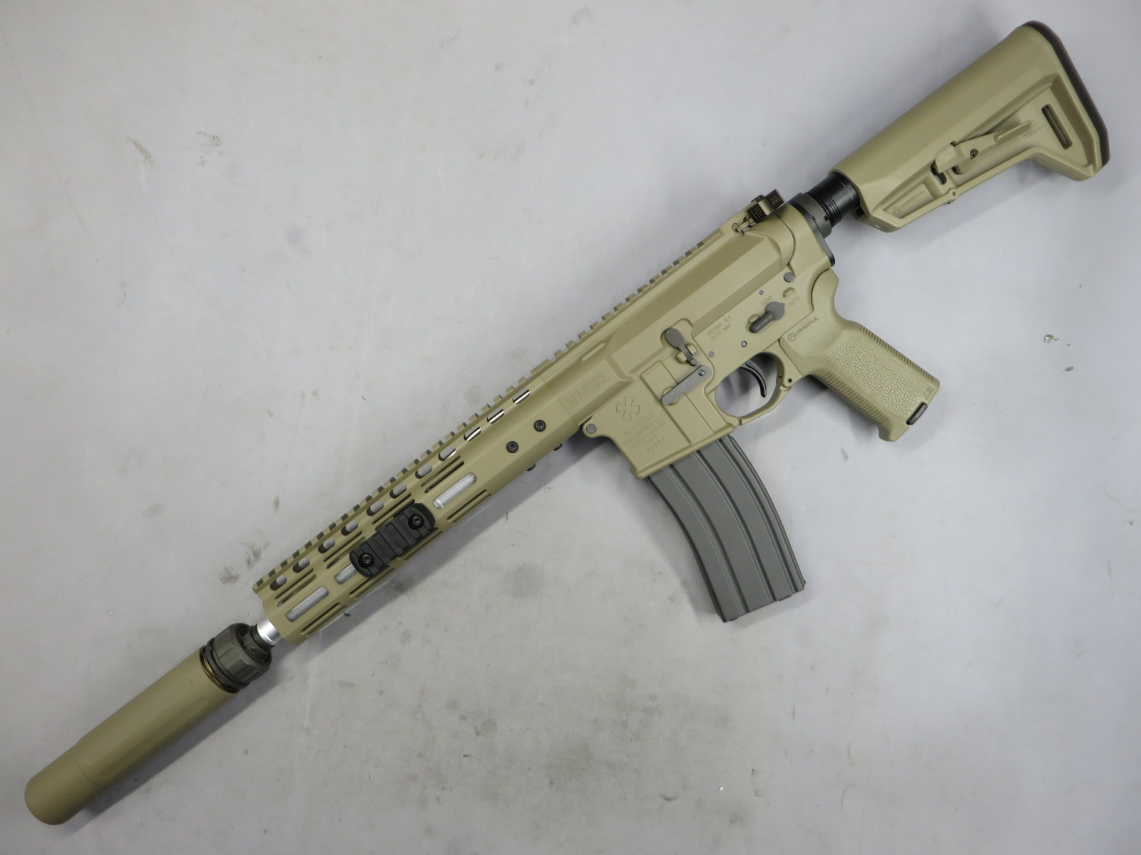 【東京マルイ・ORGA】NOVESKE N4 DEVGRU 東京マルイMWSガスブロ ORGAコンプリート